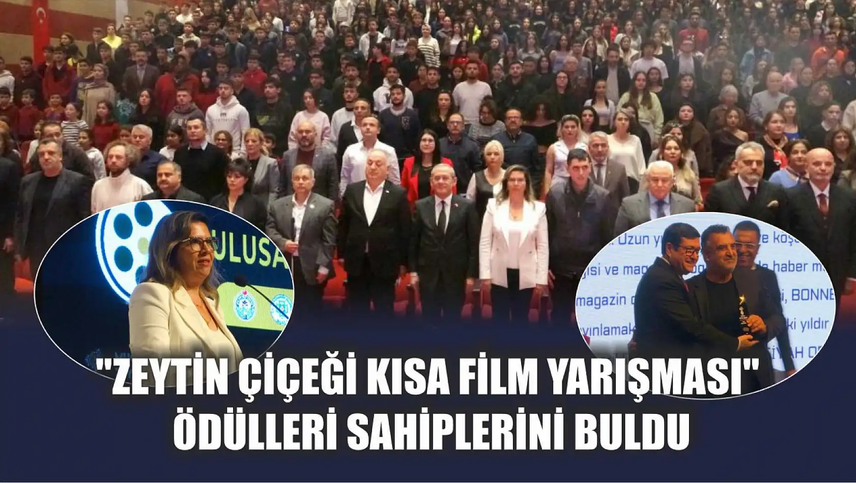 'Zeytin Çiçeği Kısa Film Yarışması' ödülleri sahiplerini buldu