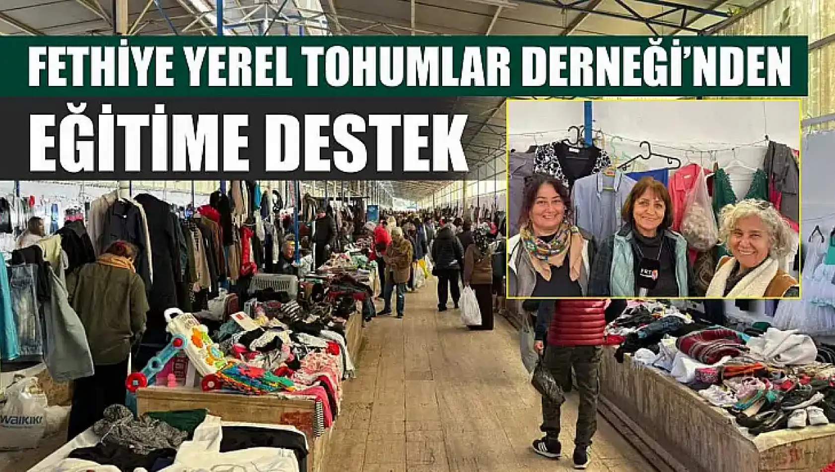 Fethiye Yerel Tohumlar Derneği'nden eğitime destek