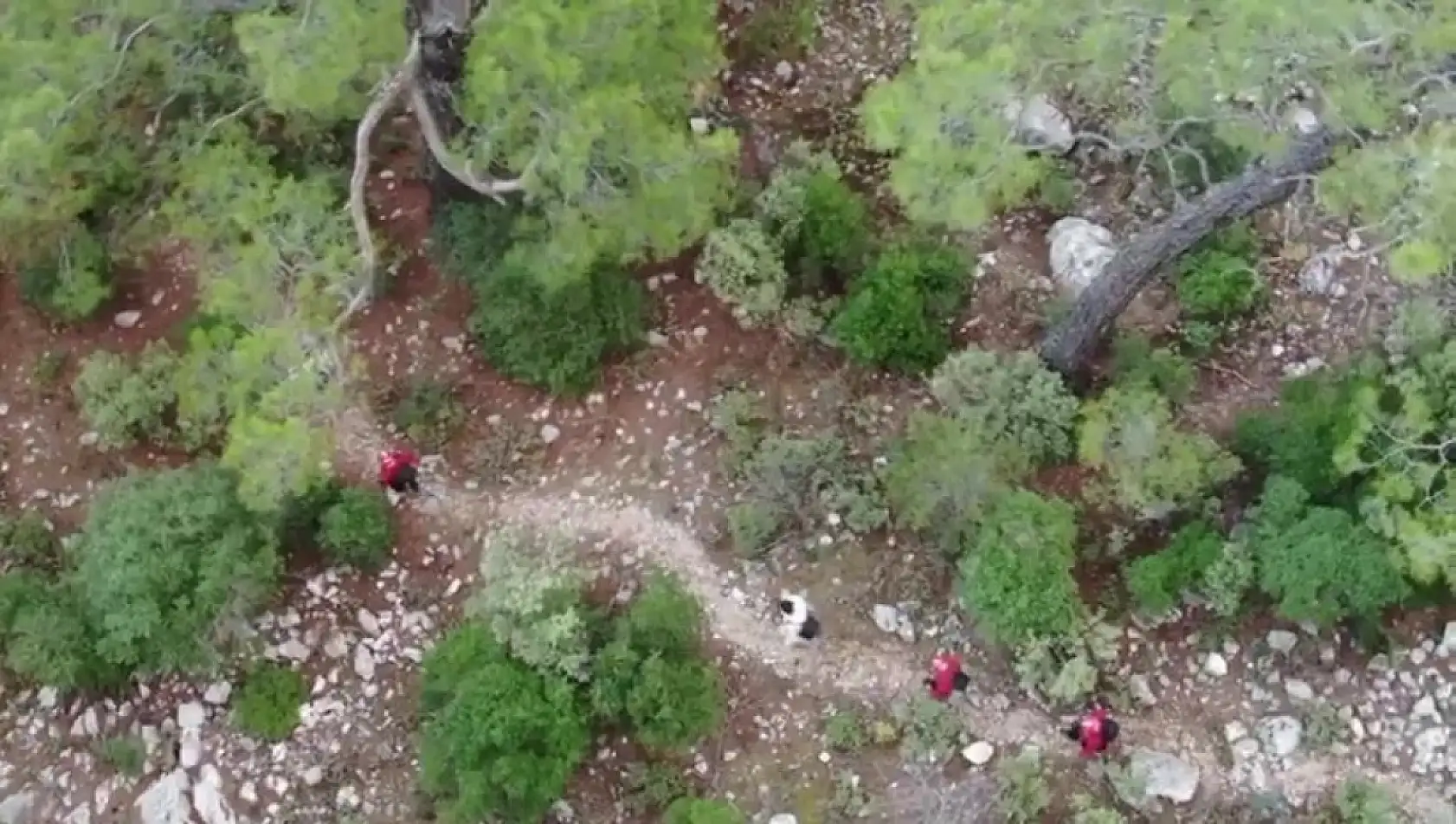 Yürüyüş sırasında kaybolan 2 genç, 15 saat sonra JAK timleri tarafından bulundu