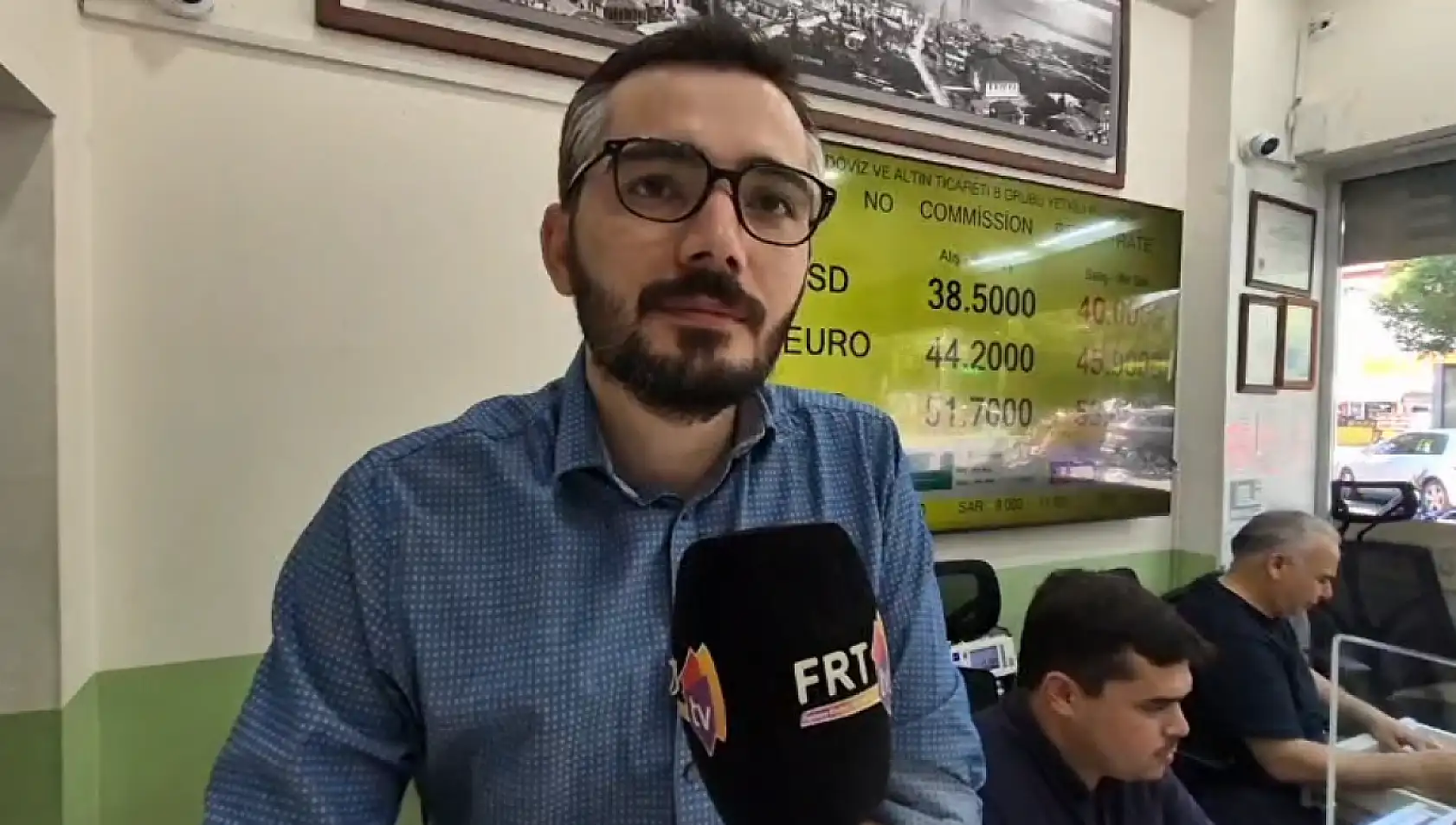 Fethiyeli Döviz Ofisi Çalışanı Şiret: 'Savaş yüzünden artan döviz normale döndü'