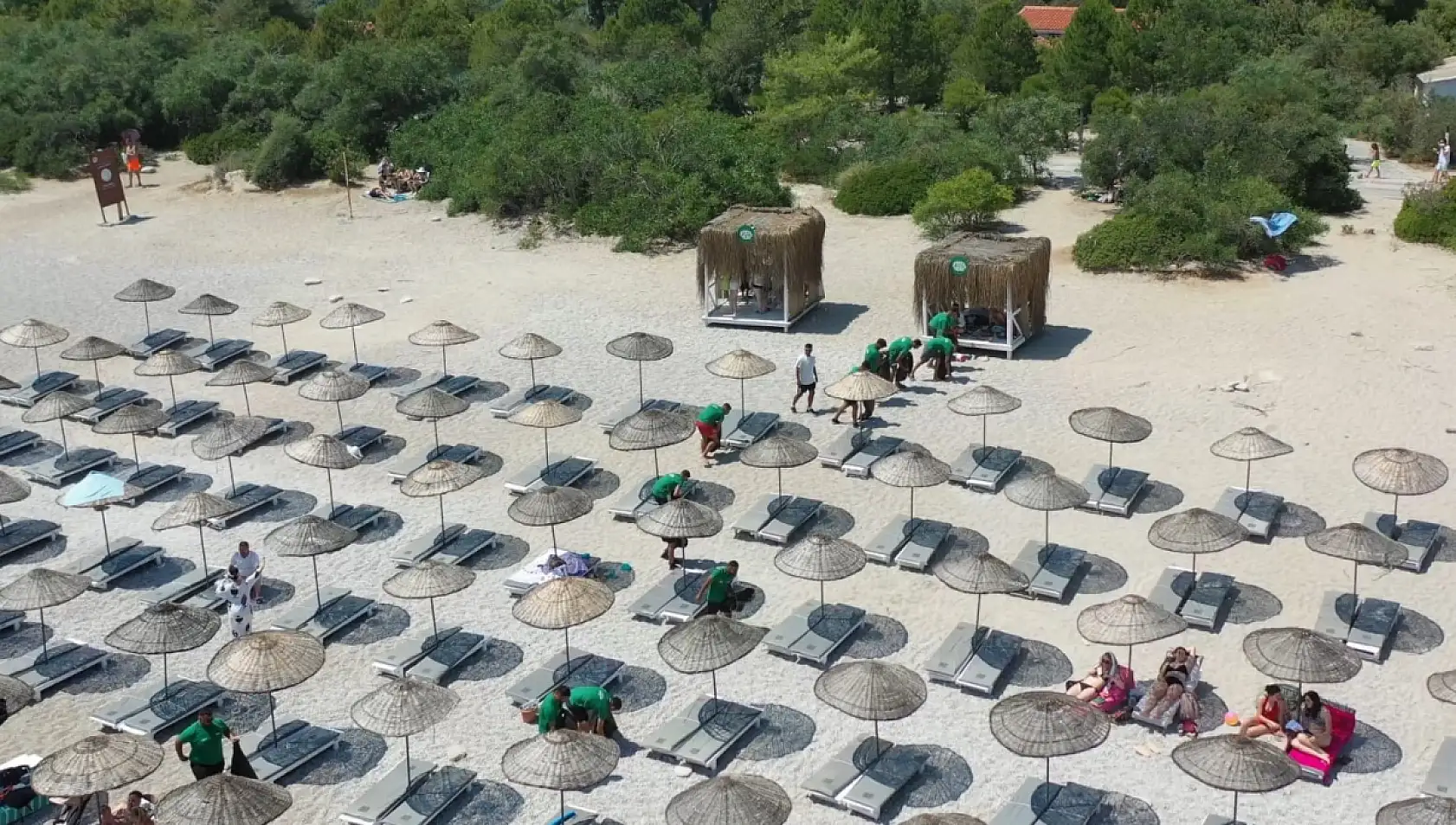 Fethiye Ölüdeniz Kumburnu Plajı'ndan Dünya Çevre Günü'ne anlamlı destek