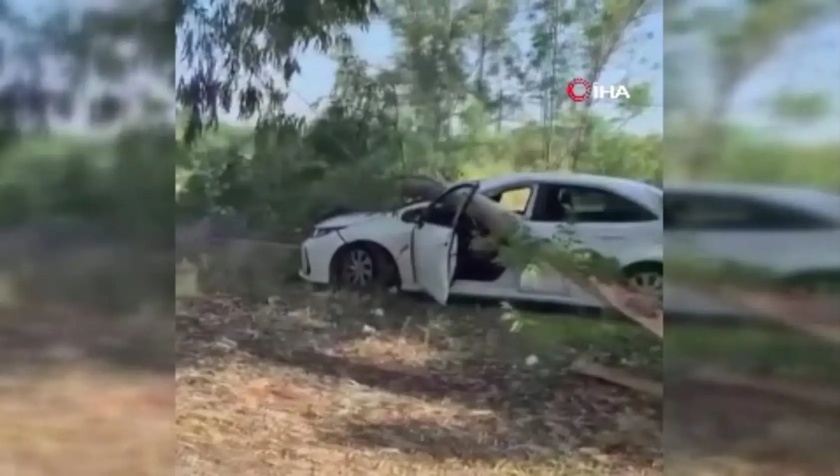 Muğla'da Radar aracı görünmez kazaya uğradı