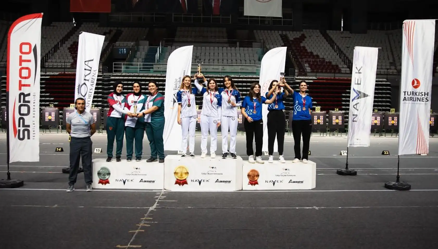 Büyükşehir Kadın Okçuları Şampiyon Oldu