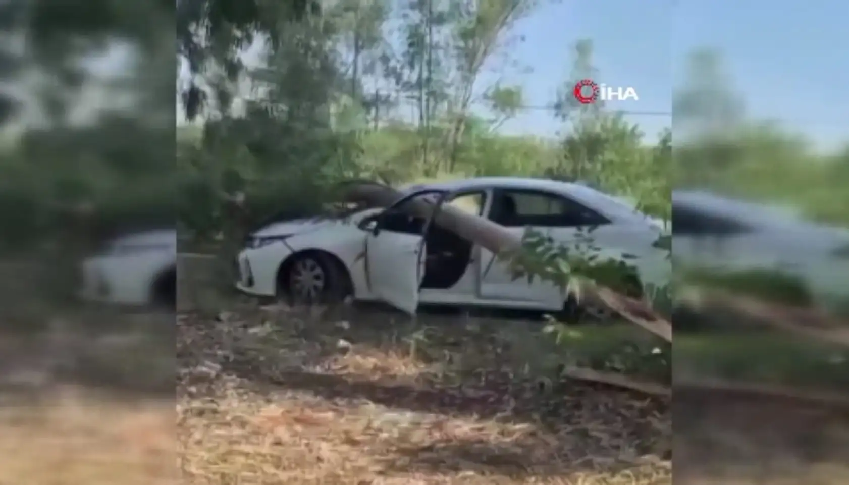 Muğla'da Radar aracı görünmez kazaya uğradı