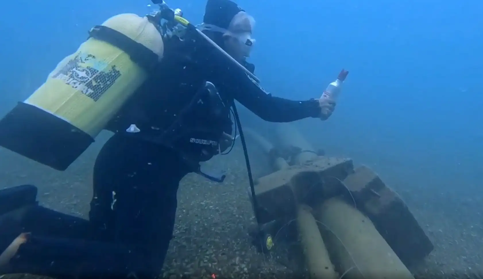Sigara izmaritleri denizde pamuk tarlasına dönüştü