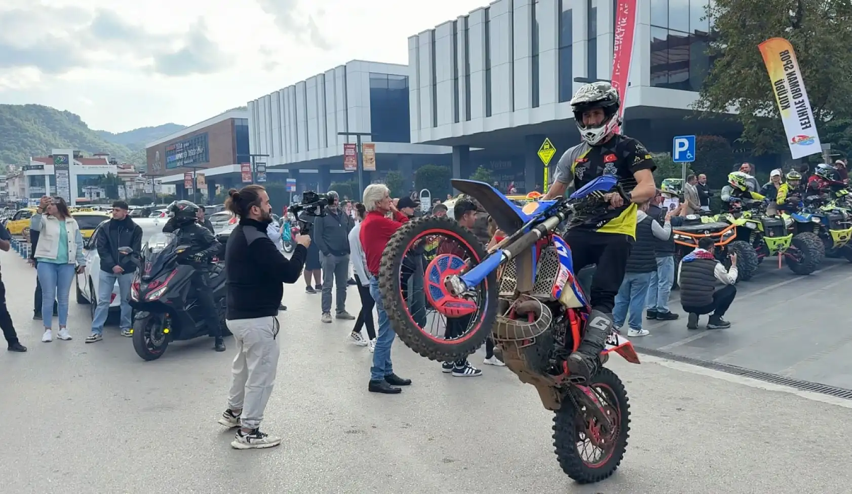Fethiye'de Enduro ve ATV Şampiyonası Magazin Startı Verildi