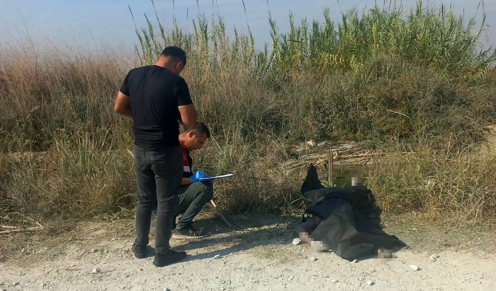 Sulama kanalında ceset bulundu