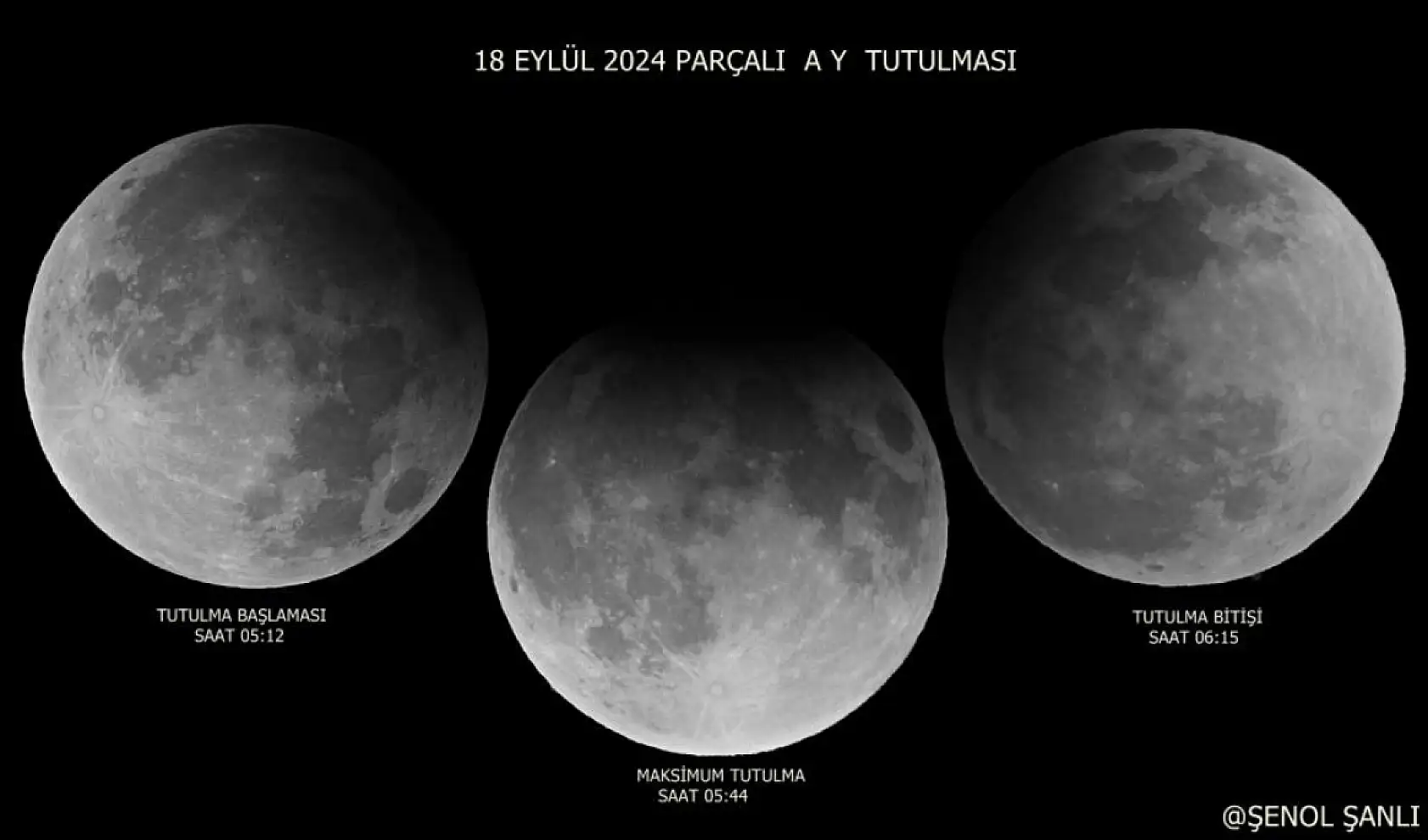 Kendi imkanlarıyla yaptığı teleskopla 'Süper Kanlı Ay' tutulmasını görüntüledi