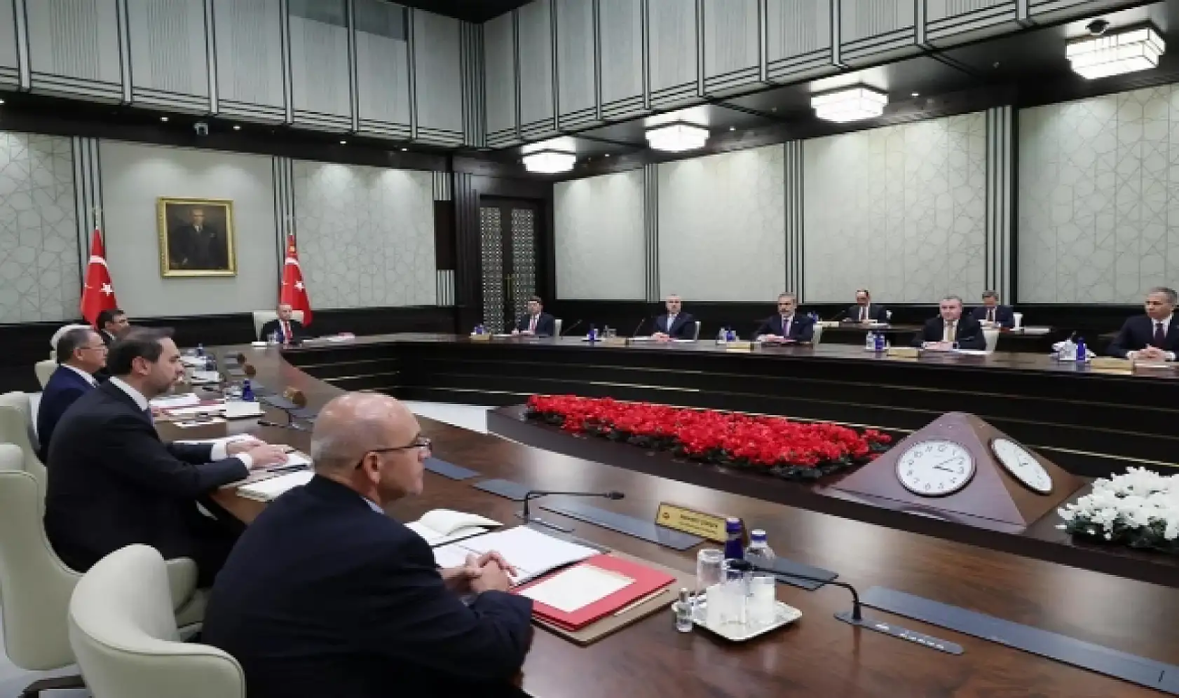 Cumhurbaşkanlığı Kabinesi, Cumhurbaşkanı Recep Tayyip Erdoğan başkanlığında Beştepe'de toplandı