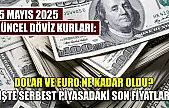 15 Mayıs 2025 Güncel Döviz Kurları: Dolar ve Euro Ne Kadar Oldu? İşte Serbest Piyasadaki Son Fiyatlar