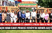 Açık Hava Sınıfı Projesi Fethiye'de Hayata Geçti