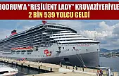 Bodrum'a 'Resilient Lady' kruvaziyeriyle 2 bin 539 yolcu geldi