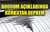 Bodrum açıklarında korkutan deprem
