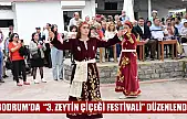 Bodrum'da  '3. Zeytin Çiçeği Festivali' düzenlendi