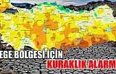 Ege Bölgesi için kuraklık alarmı