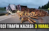 Feci trafik kazası: 3 yaralı