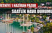 Fethiye 1 Haziran Pazar Saatlik Hava Durumu