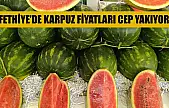 Fethiye'de karpuz fiyatları cep yakıyor