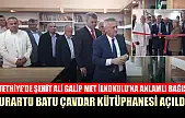 Fethiye'de Şehit Ali Galip Met İlkokulu'na anlamlı bağış