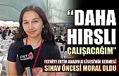 Fethiye Fatih Anadolu Lisesi'nin kermesi sınav öncesi moral oldu