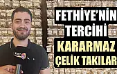 Fethiye'nin tercihi kararmaz çelik takılar