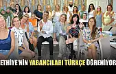 Fethiye'nin yabancıları Türkçe öğreniyor