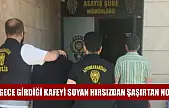 Gece girdiği kafeyi soyan hırsızdan şaşırtan not
