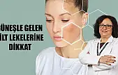 Güneşle gelen cilt lekelerine dikkat