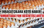 İhracatçılara kötü haber! Yumurtada fon kesintisi arttı