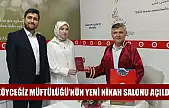 Köyceğiz Müftülüğü'nün yeni nikah salonu açıldı