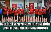 Köyceğizli ve Seydikemerli yöneticiler spor müsabakalarında buluştu