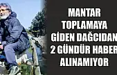 Mantar toplamaya giden dağcıdan 2 gündür haber alınamıyor