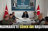 Marmaris'te sürek avı başlıyor