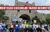 Menteşeli çocuklar tarihi resmetti