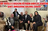 MHP Muğla İl Başkanlığı'ndan Anneler Günü'nde Şehit Annelerine Anlamlı Ziyaret