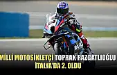 Milli motosikletçi Toprak Razgatlıoğlu, İtalya'da 2. oldu