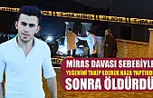 Miras davası sebebiyle yeğenini takip ederek kaza yaptırdı, sonra öldürdü