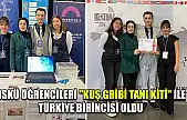 MSKÜ öğrencileri 'Kuş Gribi Tanı Kiti' ile Türkiye birincisi oldu
