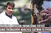 Muğla'da  Arıcılık yapan genç çiftçi kendi ürünlerini aracısız satmak istiyor