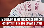 Muğla'da Takipteki Kredi Borcu Kişi Başı 11 Bin 462 Liraya Ulaştı