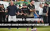 Muğlaspor sahasında Kepezspor'u 4-0 mağlup etti