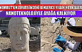 Nemrut'un zirvesindeki binlerce yıllık heykeller nanoteknolojiyle ayağa kalkıyor
