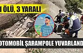Otomobil şarampole yuvarlandı: 1 ölü, 3 yaralı