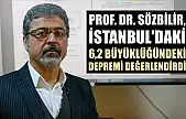 Prof. Dr. Sözbilir, İstanbul'daki 6,2 büyüklüğündeki depremi değerlendirdi