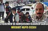 Seydikemer'de Komşusunu Öldüren Sanığa Müebbet Hapis Cezası