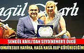 Songül Karlı'dan Seydikemer'e Övgü: 'Domatesler harika, kasa kasa alıp götüreceğim!'