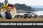 Tekneden düşen genç babadan acı haber