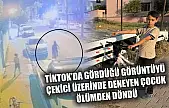 Tiktok'da gördüğü görüntüyü çekici üzerinde deneyen çocuk ölümden döndü