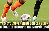 Trendyol Süper Lig'de gelecek sezon mücadele edecek 18 takım kesinleşti