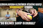 Uzmanlardan alzheimer riskine karşı 'kognoskopi' uyarısı: 'Bu bilince sahip olunmalı'